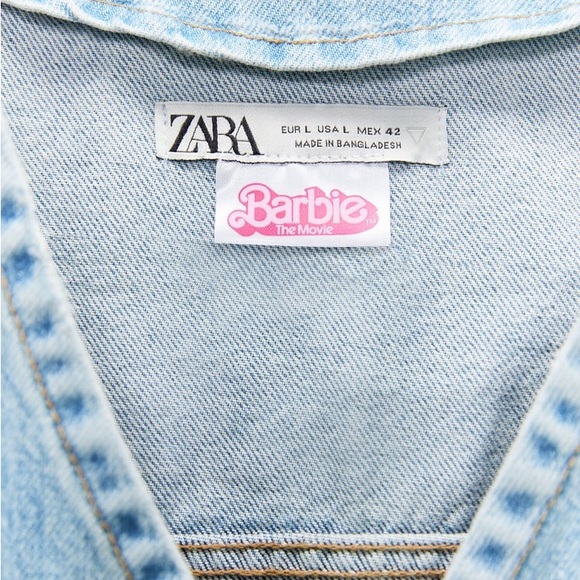 Zara X Barbie Ken Denim Vest - Picture 6 of 8